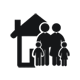 1500+ families residing